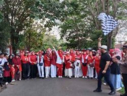 Wakil Walikota Metro Mengapresiasi Kegiatan Jalan Sehat oleh Disdik Metro 