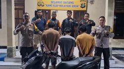 Polsek Pugung Tangkap Tiga Pelaku Penipuan Bermodus COD Motor di Tanggamus,